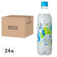 金車 健酪 乳酸氣泡飲原味, 580ml, 24瓶