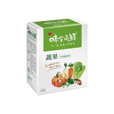 味全 高鮮蔬果本味調味料, 6種蔬菜成份, 清甜不搶味, 320g, 1盒