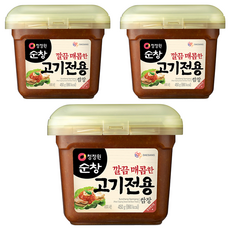 清淨園 Sunchang 烤肉專用包飯醬, 450g, 3盒