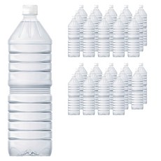 물하나 ECO 생수 무라벨, 2L, 36개