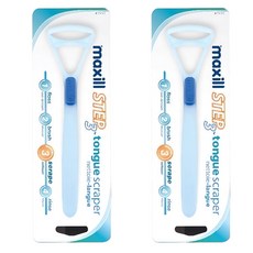 maxill 美適 法式刮舌器，快速清除舌苔，耐溫-20~80度C, 2個