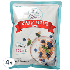 희창유업 러빙유 요거트 파우더, 1kg, 1개입, 4개