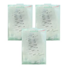 cimilre 馨乃樂 多功能拋棄式奶瓶 儲乳袋 10入 Set, 集乳儲乳哺乳一次搞定 適用於貝瑞克, 3盒, Transparent
