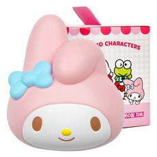 벨르아망 산리오 마이멜로디 빅페이스 차량용 방향제, 1개, 플라윗 플라윗, 1세트