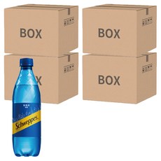 Schweppes 舒味思 氣泡水 原味 500ml, 無糖, 無熱量, 層次氣泡創造豐富口感, 24瓶, 96瓶