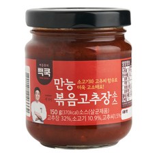 백쿡 만능 볶음고추장 소스, 1개, 150g