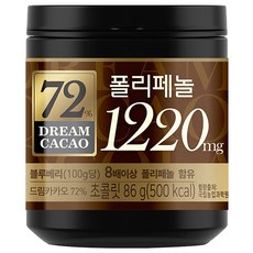 LOTTE 樂天 Dream Cacao 72% 巧克力球 86g 罐裝, 小巧骰子狀設計, 6罐