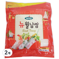 MORN 뉴 월남쌈 라이스페이퍼 사각, 300g, 2개