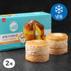삼립 카페스노우 생크림카스테라 2개입 (냉동), 190g, 2개