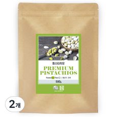 구운 피스타치오, 500g, 2개