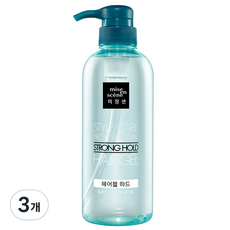 미쟝센 스타일케어 프로페셔널 헤어젤 하드, 500ml, 3개