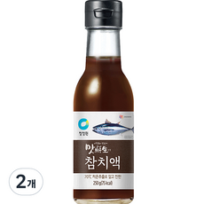 청정원 맛선생 참치액, 250ml, 2개