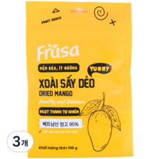 Frusa 푸루사 건망고, 100g, 3개