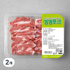 생생포크 한돈 등심덧살, 300g, 2개