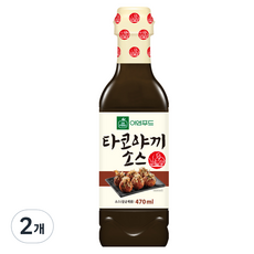 이엔푸드 타코야끼 소스, 470ml, 2개