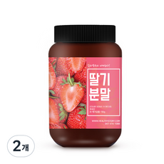 건강스토리 국내산 딸기 분말, 150g, 2개