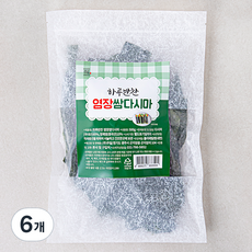 주일 하루반찬 염장 쌈다시마, 500g, 6개