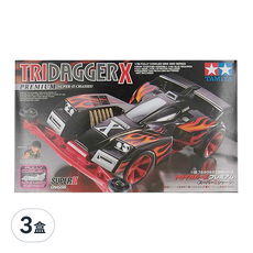 TAMIYA 田宮 四驅車 三角箭X S2底盤, 3盒