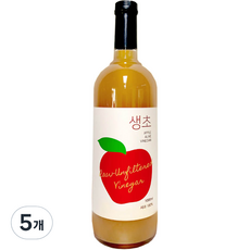 생생초 생초 사과, 1L, 5개