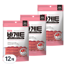 코코브라운 강아지 유산균 바게트츄, 딸기, 120g, 12개