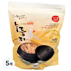 라이스웰 오래구워 구수한 누룽지, 500g, 5개