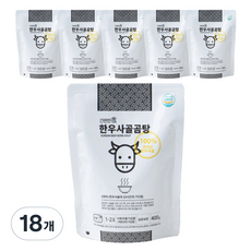 간편한식 한우사골곰탕, 400g, 18개