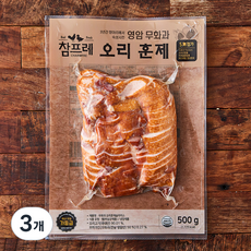 참프레 무화과 오리훈제 슬라이스, 500g, 3개