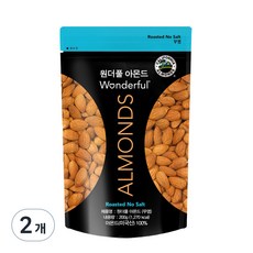 파라마운트팜스 원더풀 아몬드, 200g, 2개