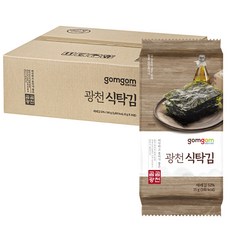 곰곰 광천 식탁김, 15g, 16개 15g, 16봉