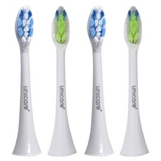 unicare 音波電動牙刷替換刷頭 4入, uni-101-2, 1組