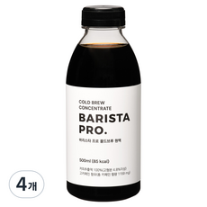 Barista Pro冷萃咖啡原液, 4個, 1件, 500ml