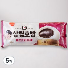 삼립 발효미종 정통단팥 호빵 4개입, 380g, 5개