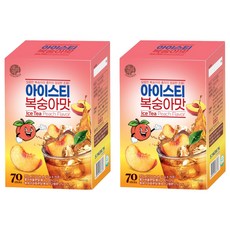 우리차 아이스티 복숭아 분말, 13g, 70개입, 2개