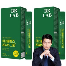 비비랩 이너클렌즈 2DAYS 그린 클렌징 주스, 96g, 2개