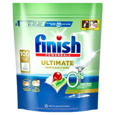 finish 零添加洗碗凝珠 洗碗機專用 100顆, 1.27kg, 1袋