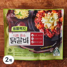 참프레 동물복지 인증 치즈 품은 닭갈비, 800g, 2개