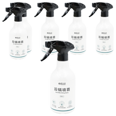 HUKUROU 福來朗 殺蟎除蟎噴霧, 95%以上殺蟎, 500ml, 6瓶