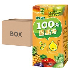 波蜜 100%蔬果汁 24入, 160ml