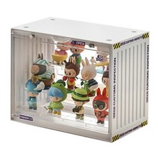 Mega POP 潮玩壓克力公仔展示盒, 30x23.5x17公分, 白色, 30 x 23.5 x 17cm, 1個