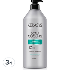 케라시스 두피쿨링 클리닉 단백질 샴푸, 980ml, 3개