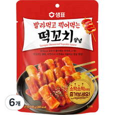 샘표 발라먹고 찍어먹는 떡꼬치 양념, 105g, 6개