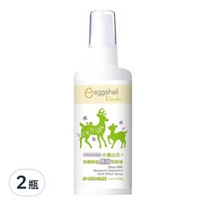 小鹿山丘 雙效防蚊液 迷迭香, 有機精油, 驅趕小黑蚊, 溫和天然成分, 孩童適用, 120g, 2瓶