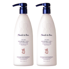Noodle&Boo Newborn 2in1洗髮沐浴乳, 473ml, 2瓶