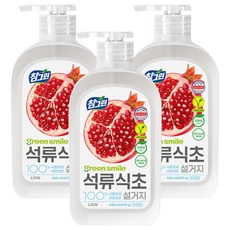 [비건라이프] 참그린 석류식초 설거지 주방세제, 470g, 3개 470g, 3개