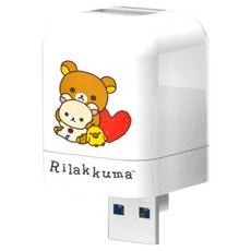 PhotoFast 銀箭資訊 拉拉熊 備份方塊, 支援iOS & Android, USB 3.1 Gen1, SD/SDHC/SDXC, 最高2TB容量, 紅愛心款