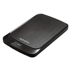 ADATA 威剛 外接式硬碟 1TB 薄型碟 12.57 x 8.05 x 1.07cm 黑色 139g, HV320, 1個