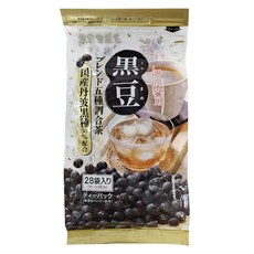 京都茶農 黑豆茶 28入, 溫冷水兼用, 國產丹波黑種50%配合, 5g, 28包, 1袋