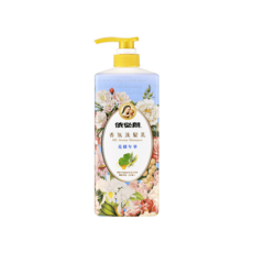 依必朗 香氛洗髮乳 花樣年華, 積雪草精華 馬尾草萃取 清新香水調 850ml, 1瓶