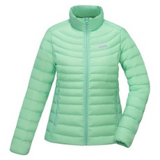 ATUNAS 歐都納 KEEP WARM輕量羽絨外套, 柔軟防潑水, 膨鬆保暖, 650 Fill Power, XL, 粉豆綠