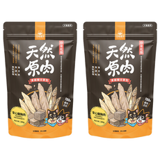 汪喵星球 冷凍乾燥小零嘴，天然原肉，高蛋白低脂肪，安心雞胸肉，犬貓適用，300g, 雞胸肉, 2包